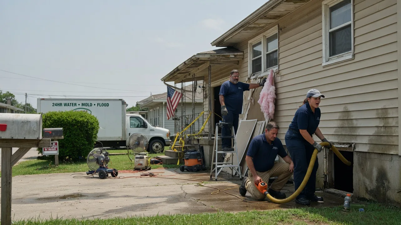 Water Damage Repair in Center Point, LA near me